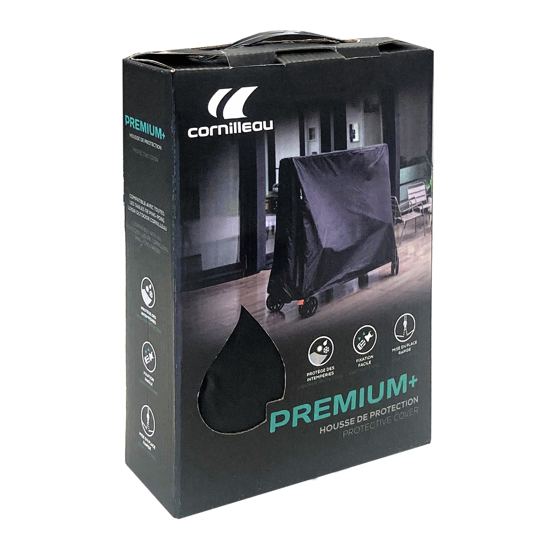 Husă Masă Tenis Exterior Cornilleau Premium Plus – Protecție UV