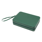 Joc Table Philos Thasos, voiaj, imitatie de piele, magnetic, cu maner de transport, verde