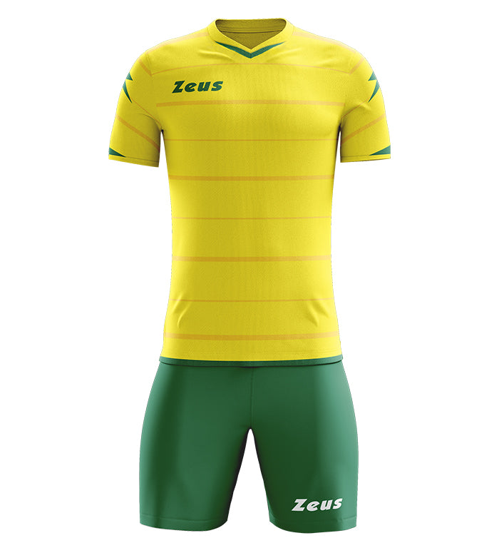 Set Fotbal ZEUS Omega Poliester Standard Fit Verde Fluo/Fucsia/Galben