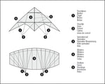 Kite Dragon FLy Bora, 120 cm