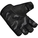Mănuși Haltere RDX T2 cu Jumătate de Deget – Negru / Maro