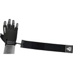 Mănuși Haltere RDX T2 cu Jumătate de Deget – Negru / Maro