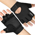 Mănuși Haltere RDX T1 – Protecție Palmă EVA, Negru