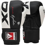 Manusi Box RDX S4, piele naturala, Negru