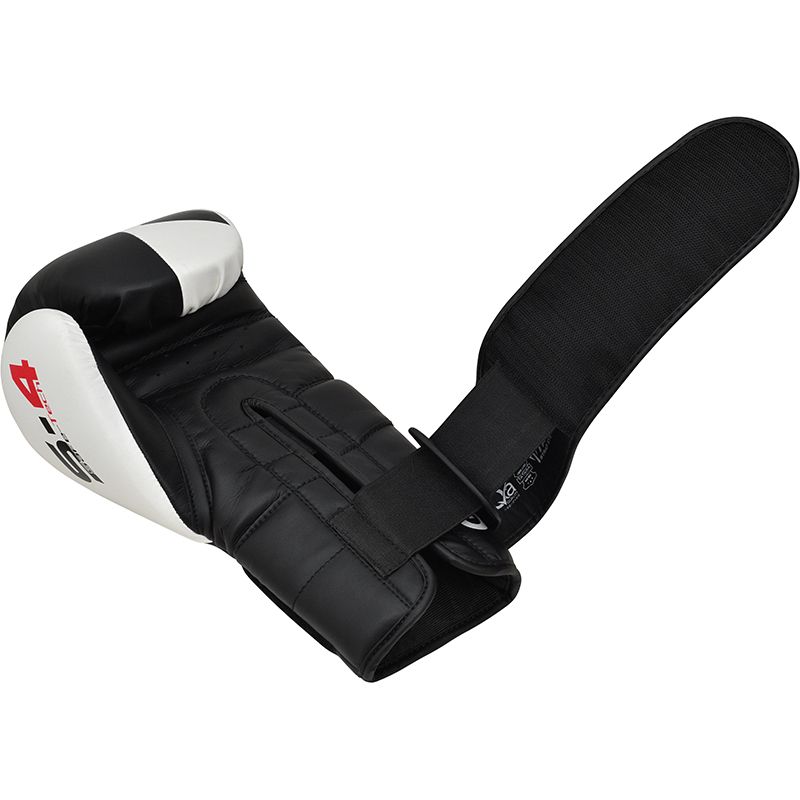 Manusi Box RDX S4, piele naturala, Negru