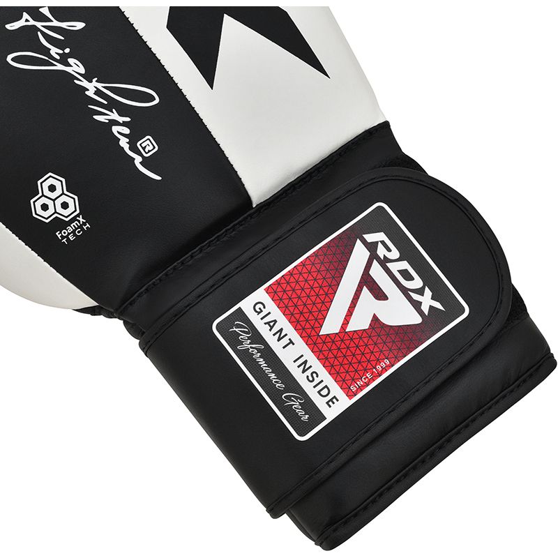 Manusi Box RDX S4, piele naturala, Negru