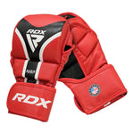 Mănuși Grappling RDX Shooter Aura Plus T-17 Negru Roșu Albastru