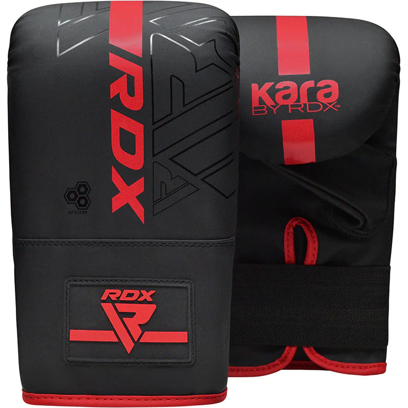Manusi sac Rdx F6 Kara, Negru/Rosu