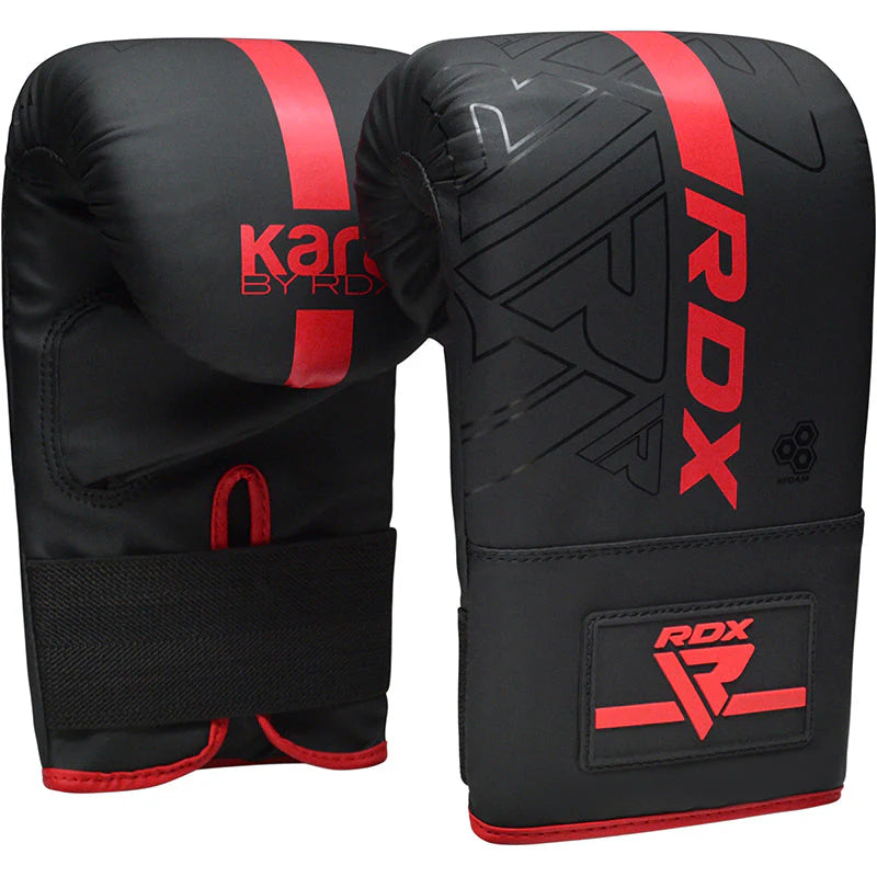 Manusi sac Rdx F6 Kara, Negru/Rosu
