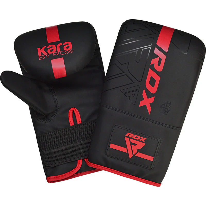Manusi sac Rdx F6 Kara, Negru/Rosu