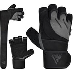 Manusi sala, pentru haltere RDX L4 Open finger