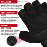 Manusi sala, pentru haltere RDX L4 Open finger