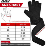 Manusi sala, pentru haltere RDX L4 Open finger