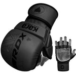 Manusi MMA Sparring RDX F6 Kara Maya Hide