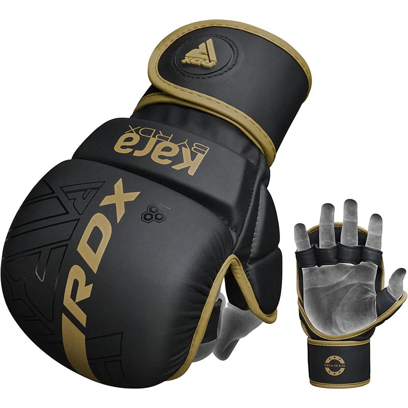 GRAPPLING GLOVES SHOOTER F6 MATTE Auriu PLUS-S/M