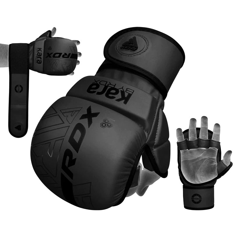 Manusi MMA Sparring RDX F6 Kara Maya Hide