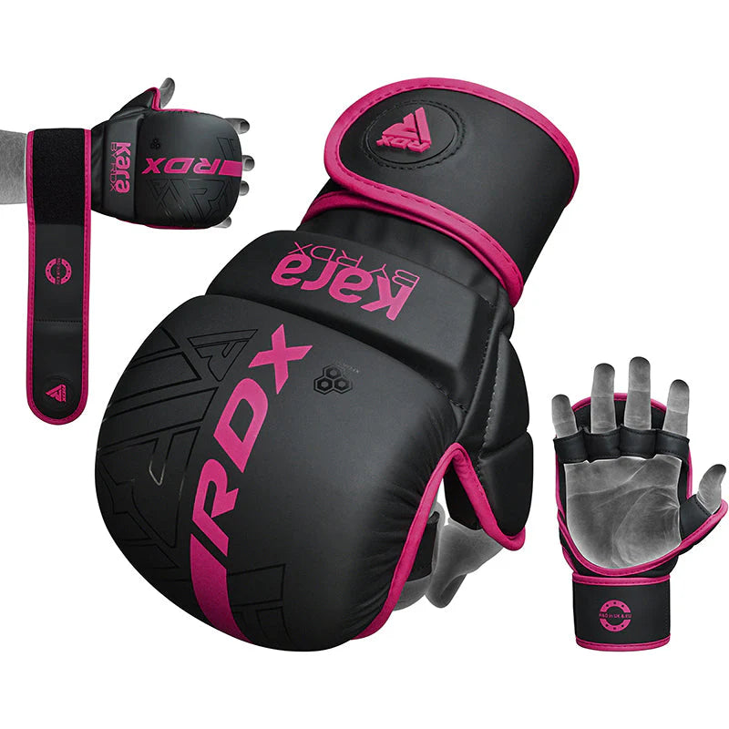 Manusi MMA Sparring RDX F6 Kara Maya Hide