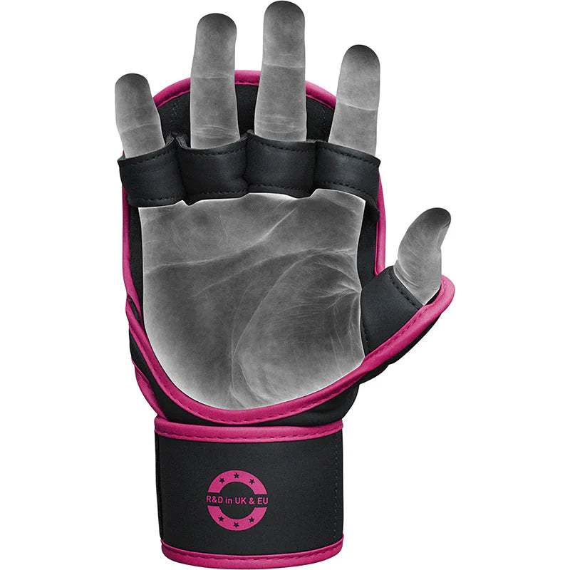 Manusi MMA Sparring RDX F6 Kara Maya Hide