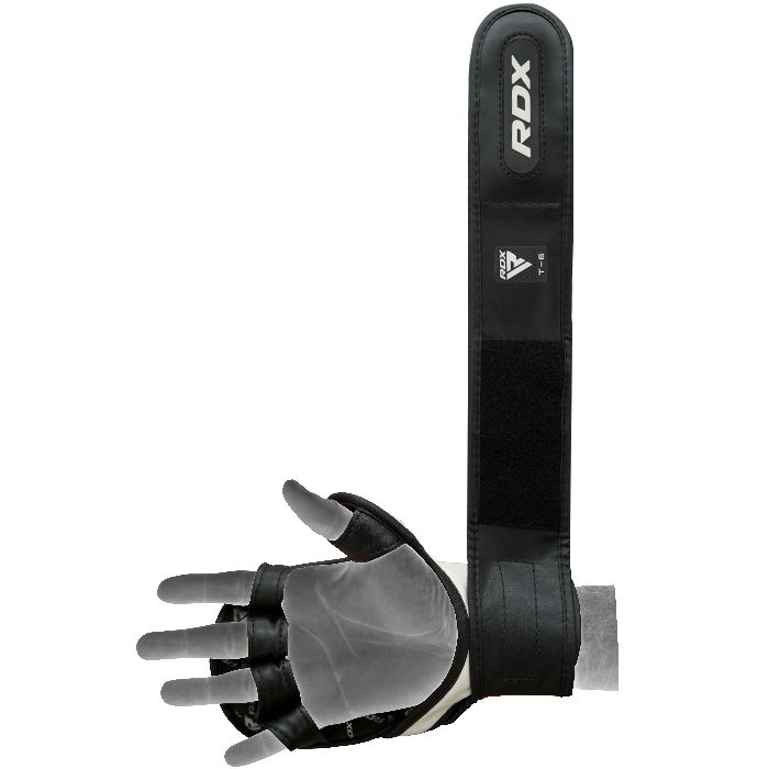 Mănuși Sparring MMA RDX T6 Piele Maya Hide Galben