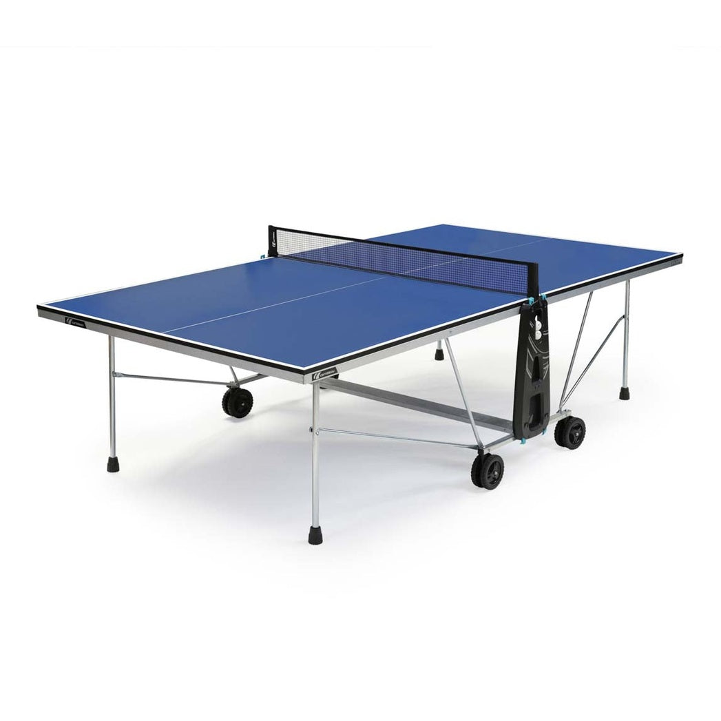 Masă Tenis de Masă Cornilleau 100 Indoor PAL 18mm Albastru