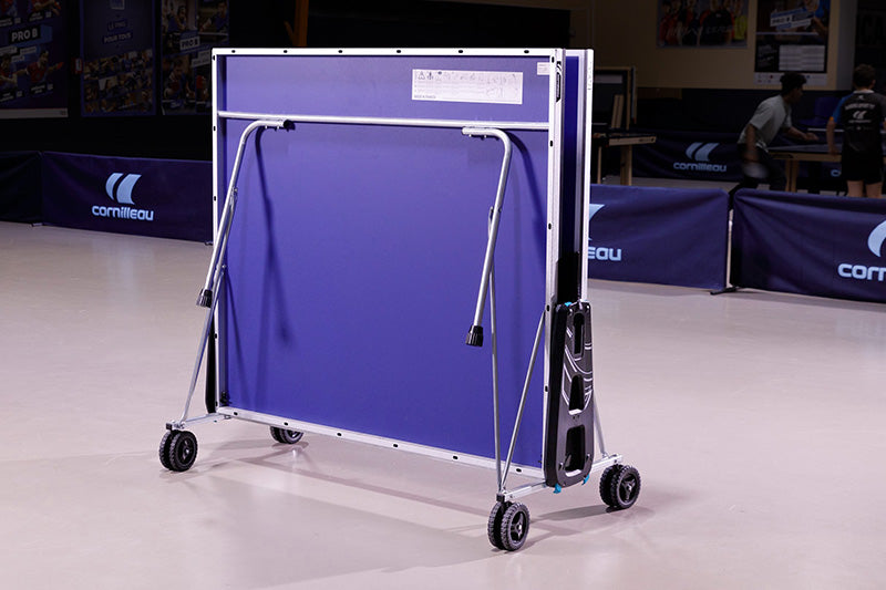 Masă Tenis de Masă Cornilleau 100 Indoor PAL 18mm Albastru