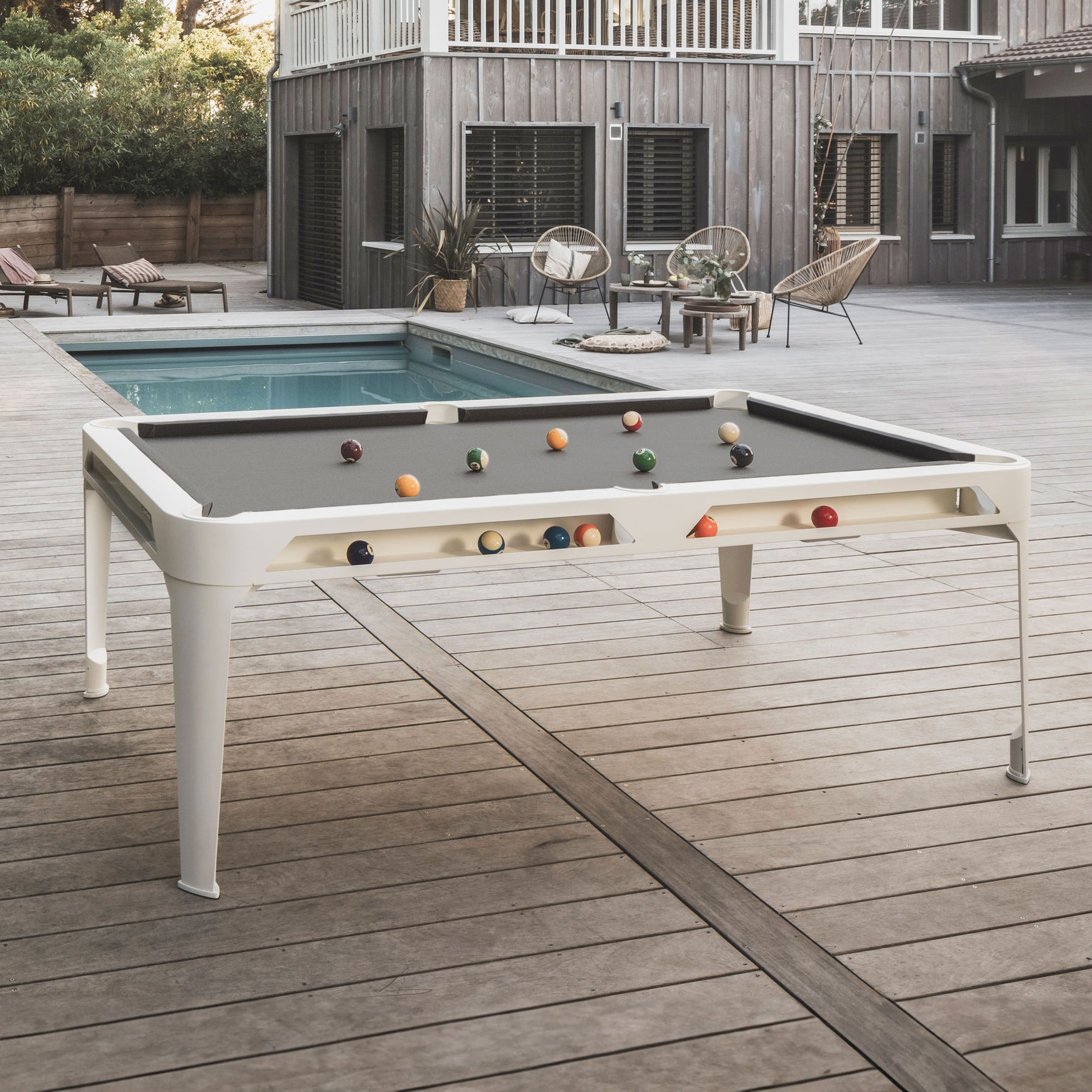 Masă de Biliard Exterior Cornilleau Hyphen Outdoor – Design Premium