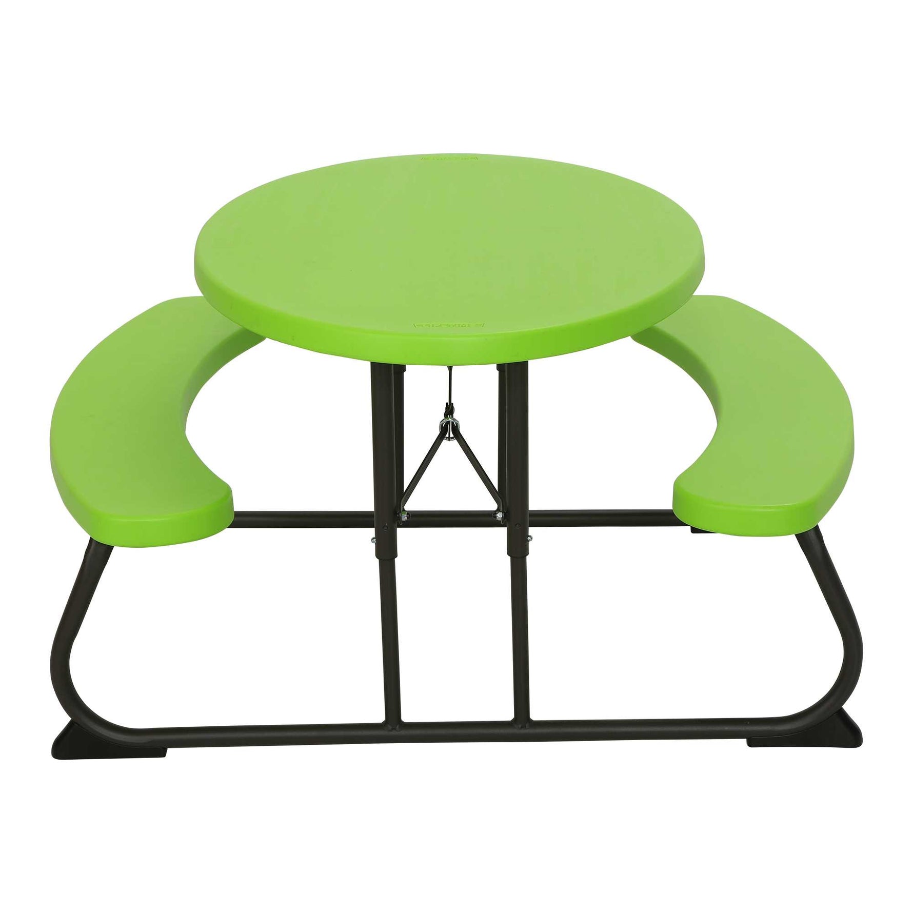 Masa de picnic ovala pentru copii Lifetime, verde