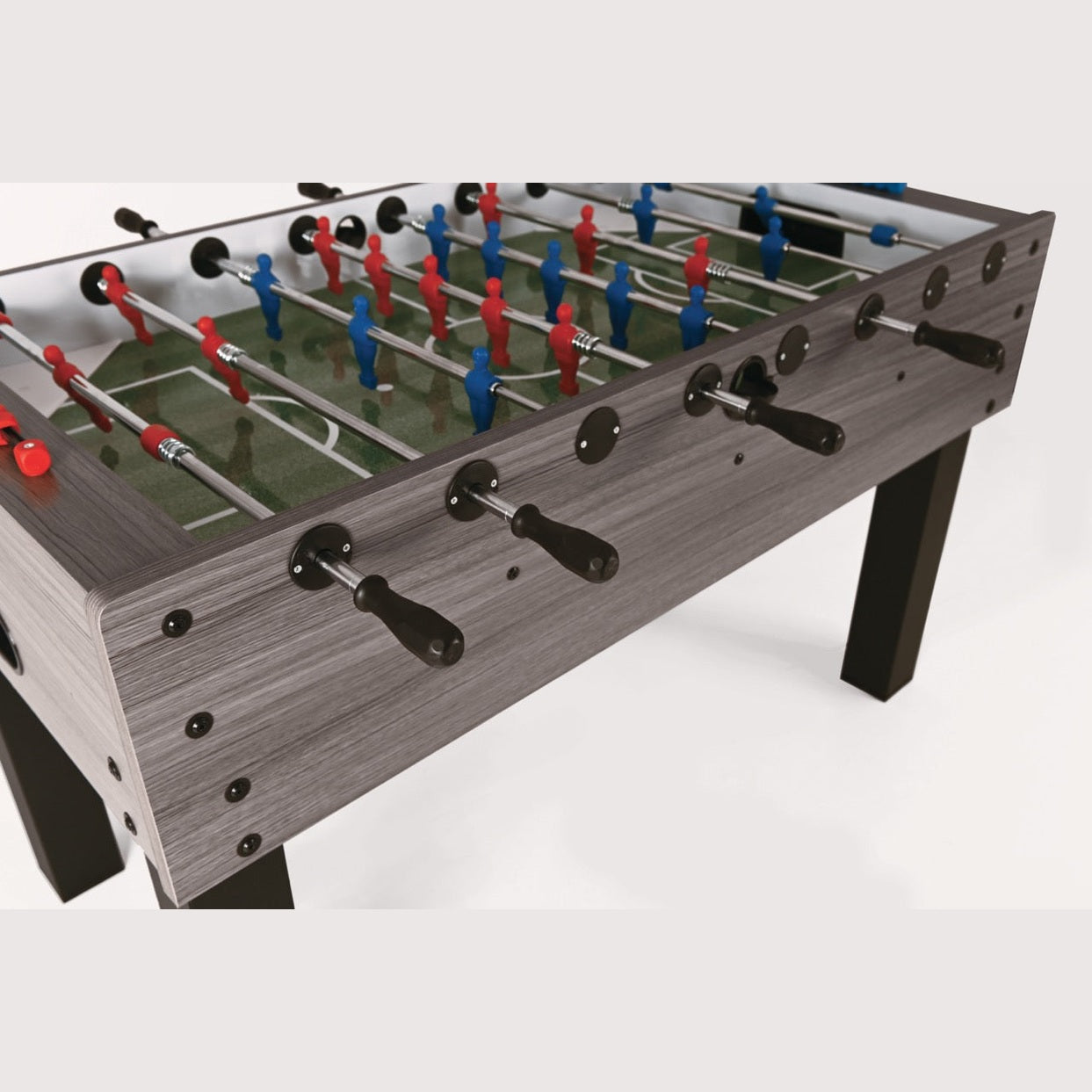 Masă Fotbal Garlando F-100 Bari Telescopice Gri Oak | 145 cm
