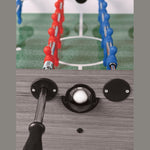 Masă Fotbal Garlando F-100 Bari Telescopice Gri Oak | 145 cm