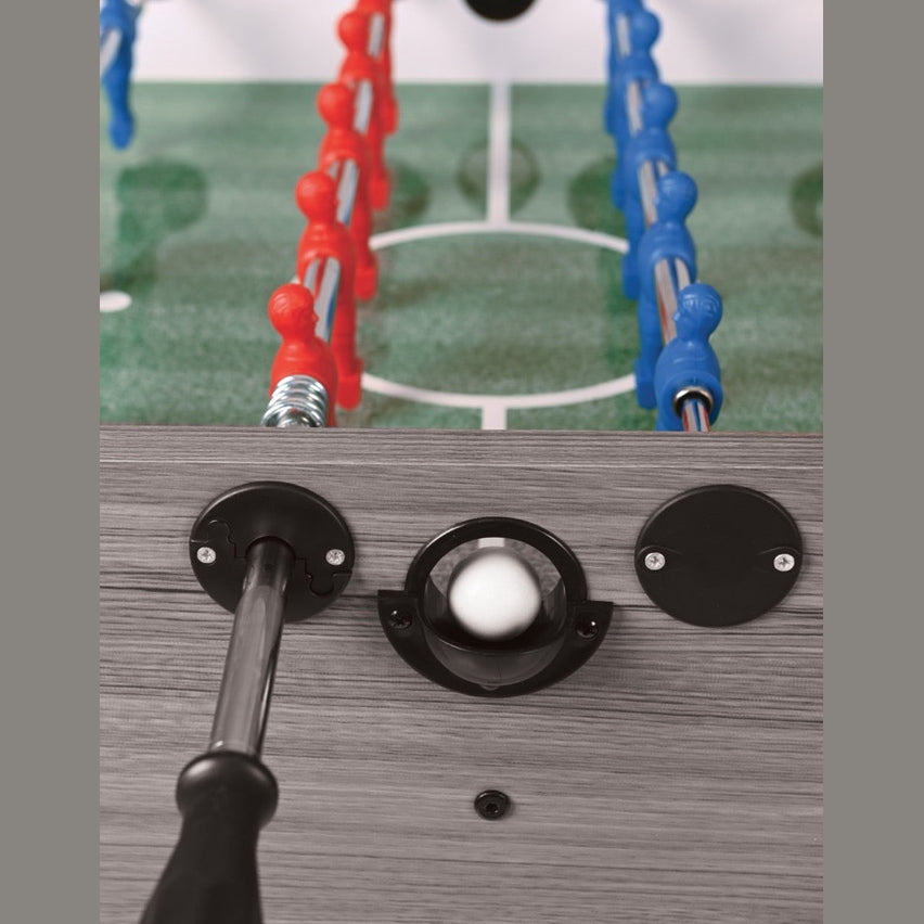 Masă Fotbal Garlando F-100 Bari Telescopice Gri Oak | 145 cm