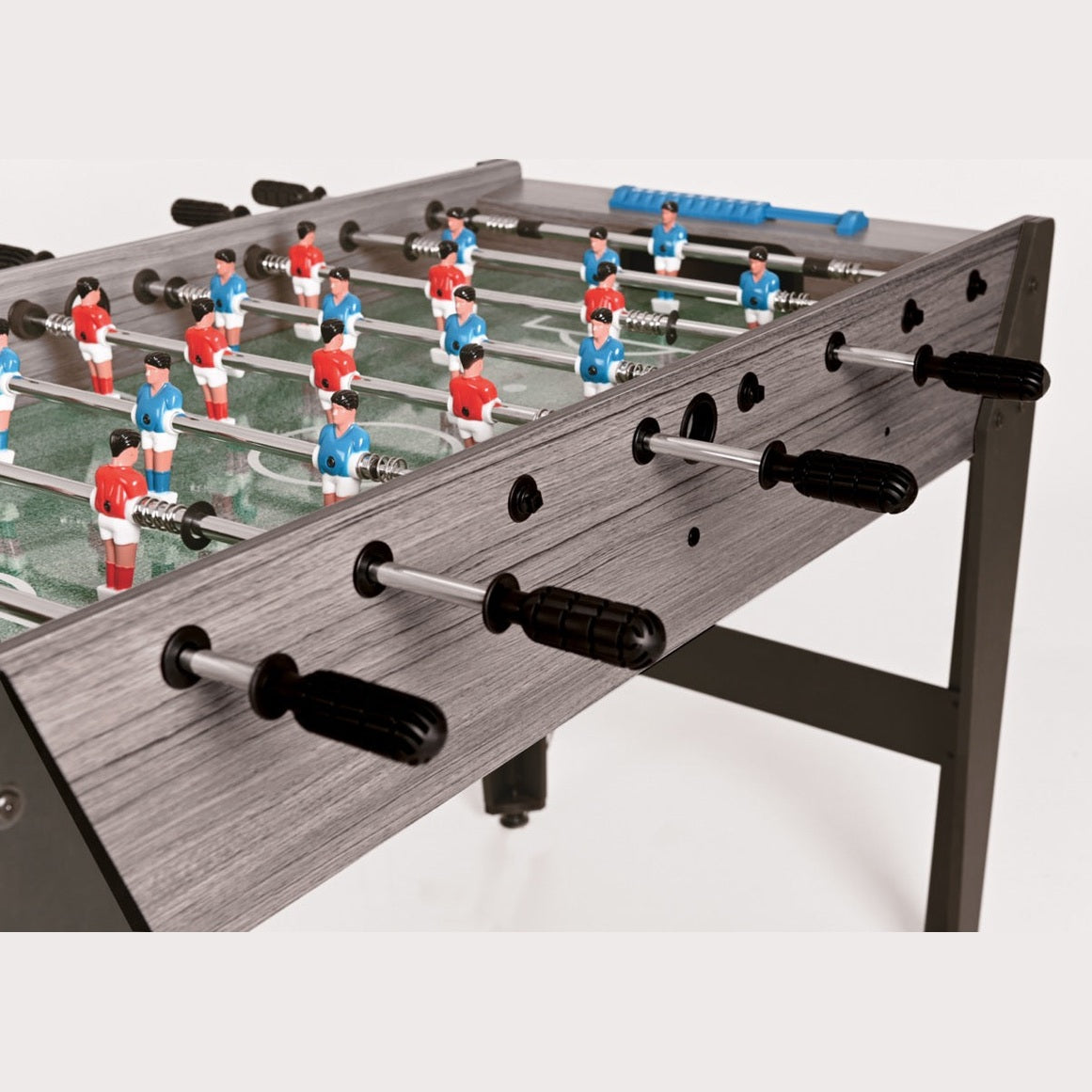 Masă Fotbal Garlando F-Zero Bari Telescopice Gri Oak | 122 cm Copii