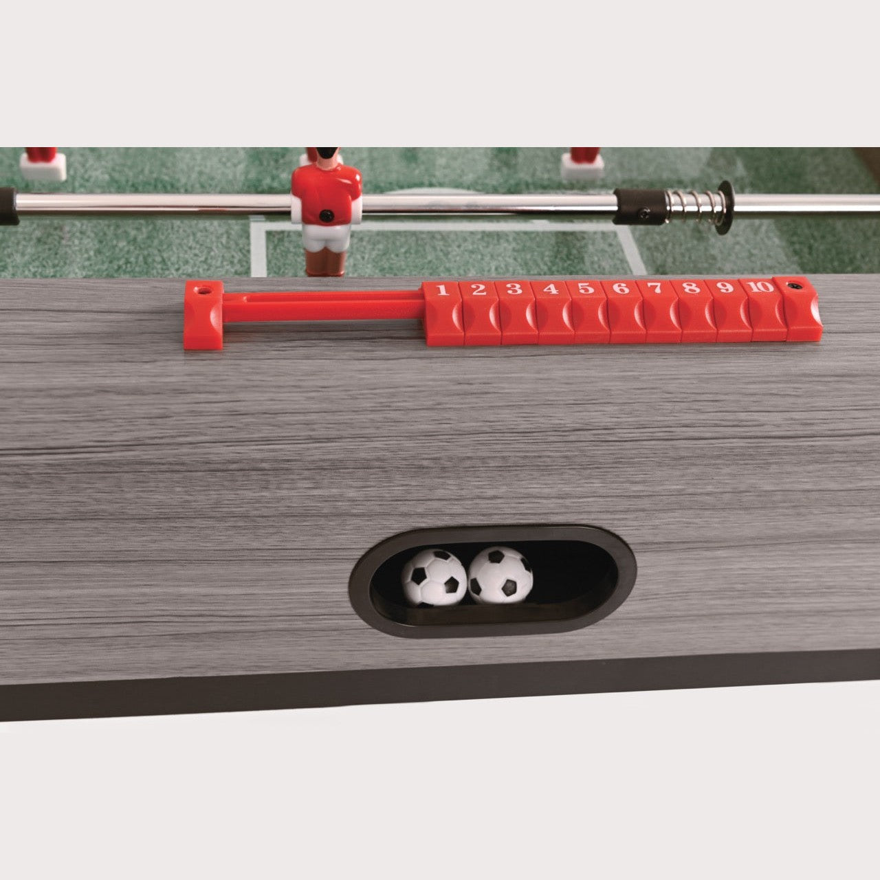 Masă Fotbal Garlando F-Zero Bari Telescopice Gri Oak | 122 cm Copii