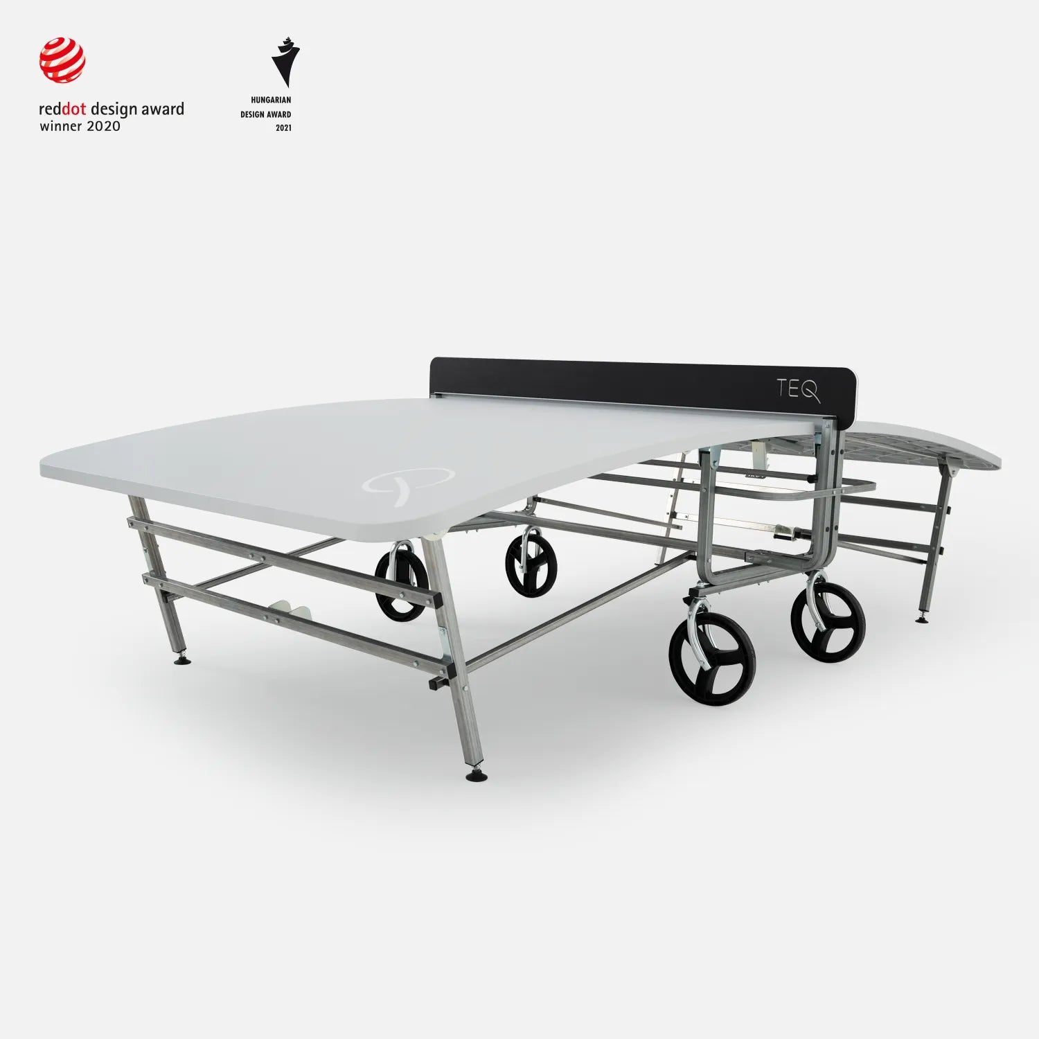 Masă Teqball TEQ™ LITE Pliabilă cu Roți Interior/Exterior 111kg