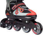 Role/patine  reglabile Nijdam Combo Red Raider