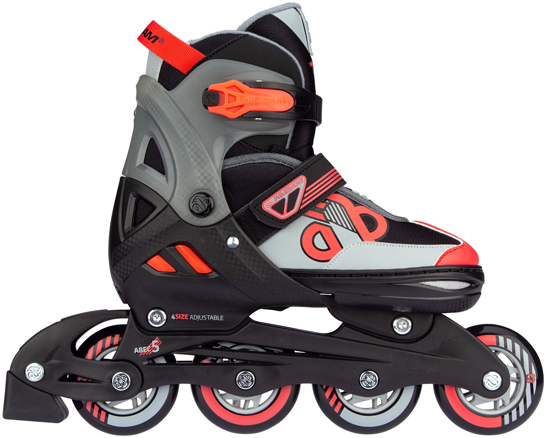 Role/patine  reglabile Nijdam Combo Red Raider