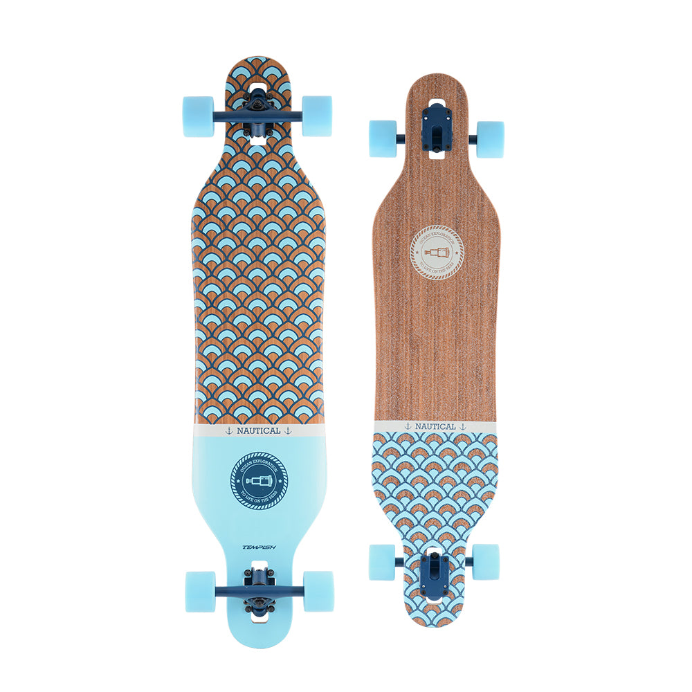 Longboard NAUTICAL C Bambus 41" Drop Through Carving