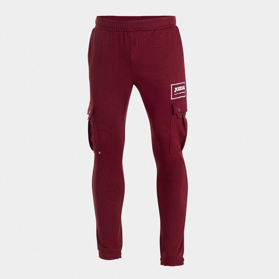 Pantalon Joma URBAN STREET LONG PANTS DARK RED - expert - sport.ro