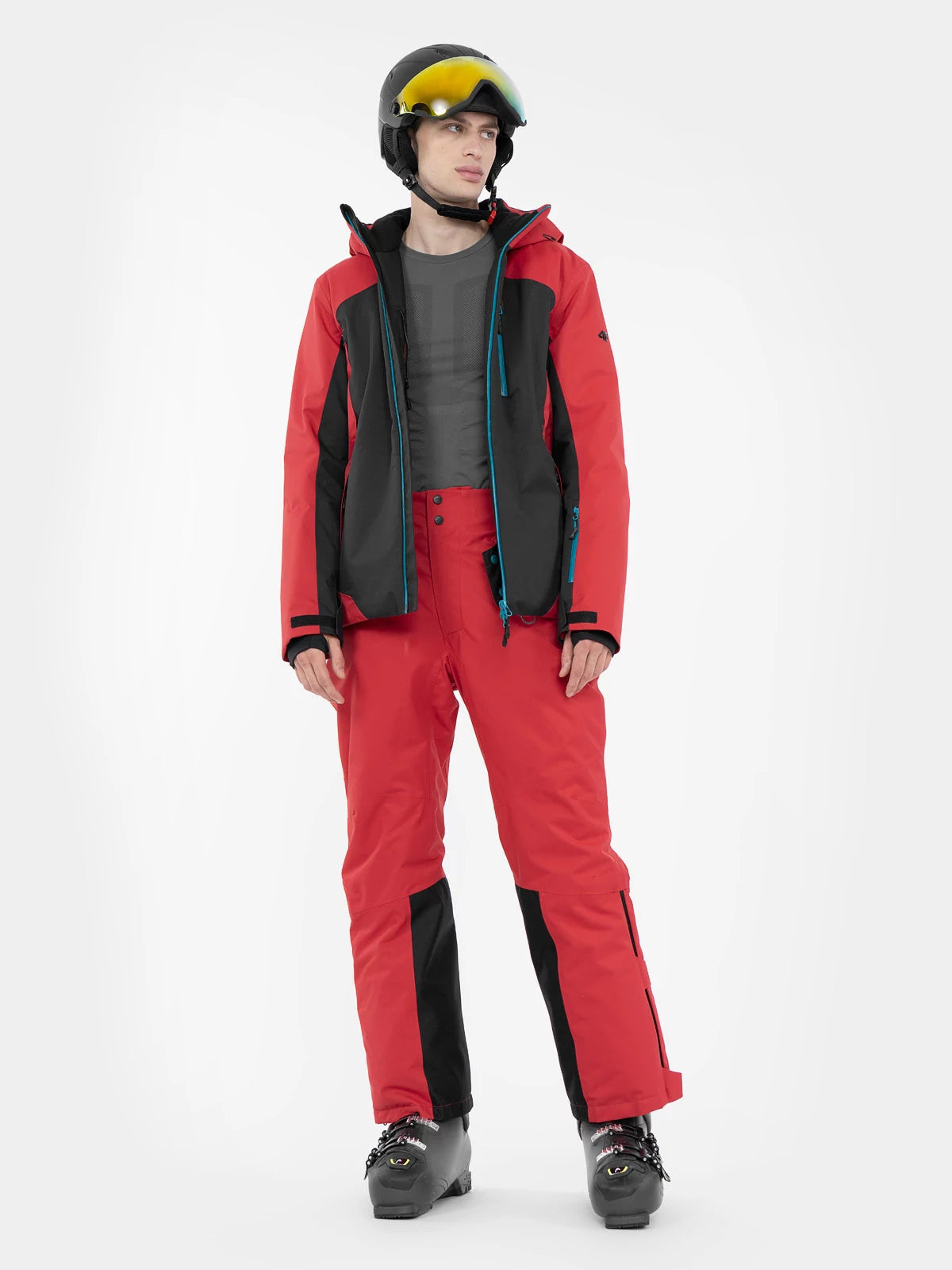 PANTALONI DE SCHI 4FPRO MEMBRANA DERMIZAXÂ® 20 000 PENTRU BARBATI