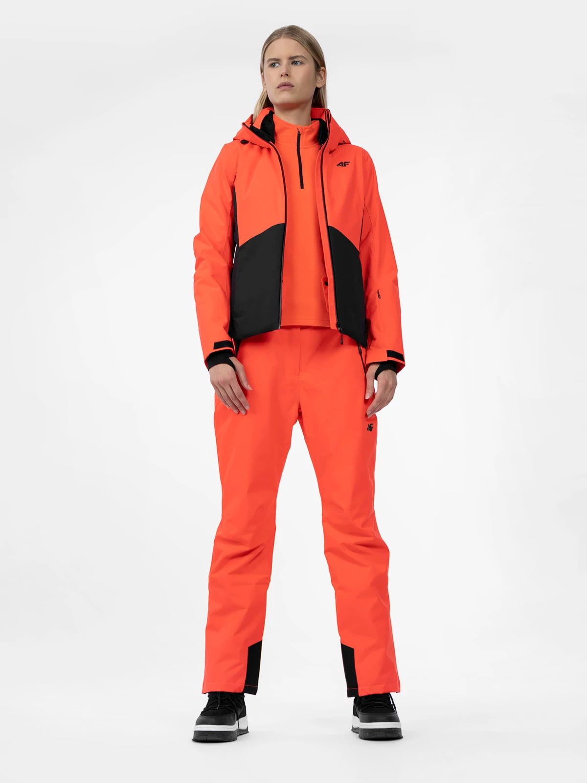 PANTALONI DE SCHI 4FPRO MEMBRANA DERMIZAXÂ® 20 000 PENTRU FEMEI
