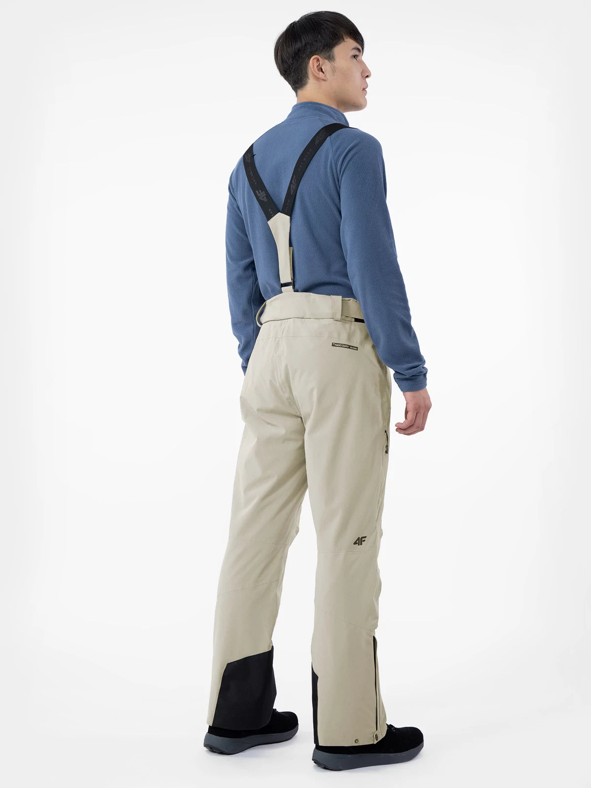PANTALONI DE SCHI CU BRETELE MEMBRANA 10 000 PENTRU BARBATI