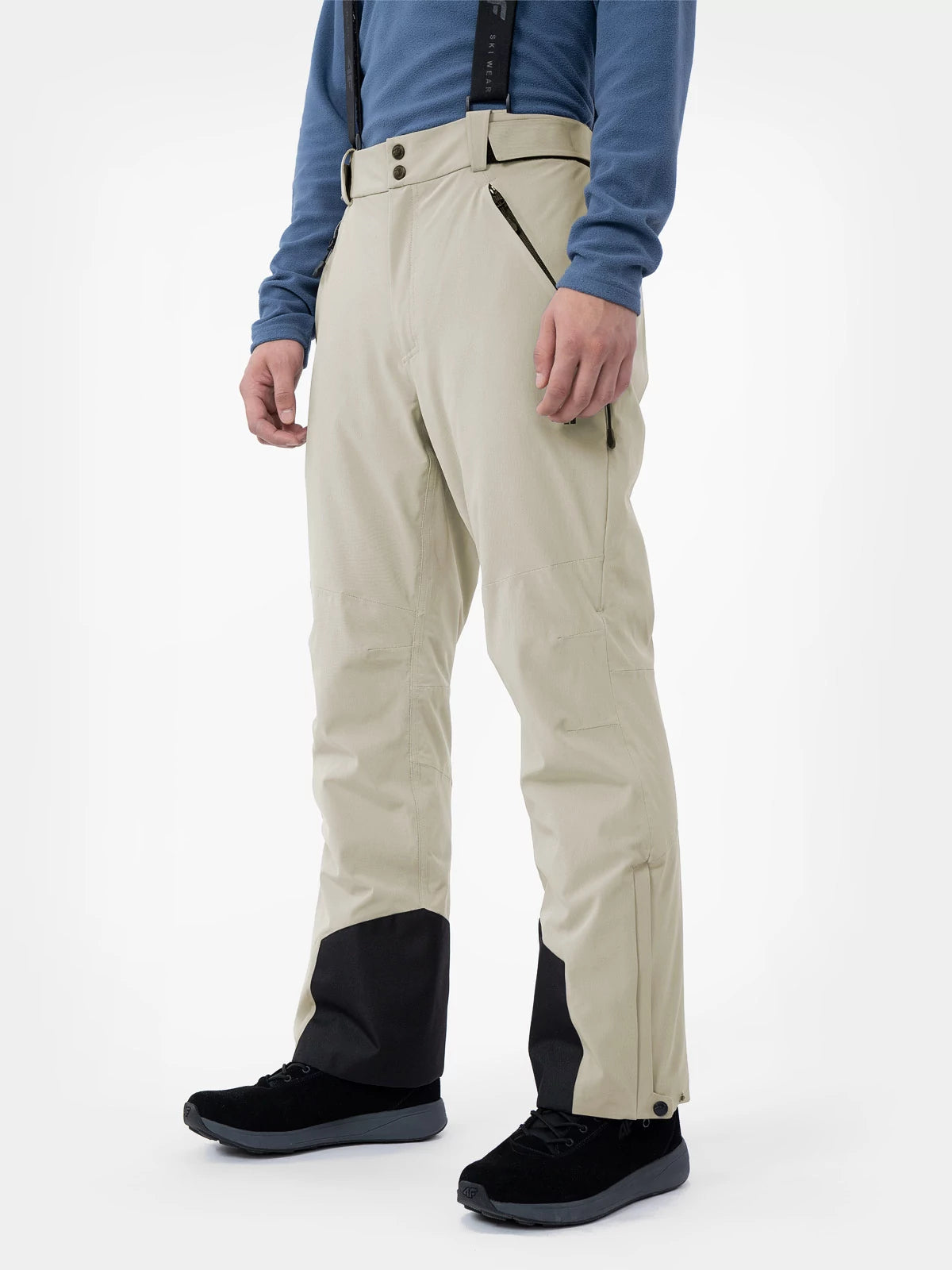 PANTALONI DE SCHI CU BRETELE MEMBRANA 10 000 PENTRU BARBATI