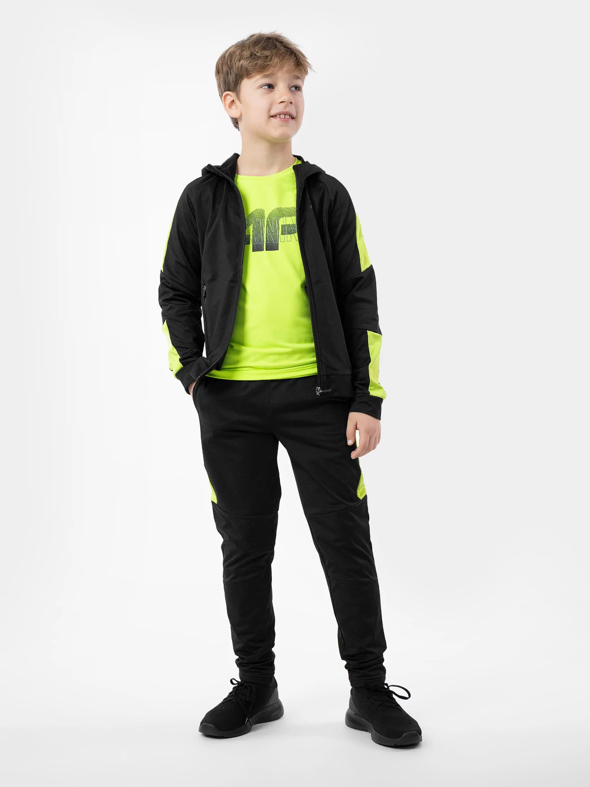 Pantaloni functionali pentru baieti  4F JSPMTR001