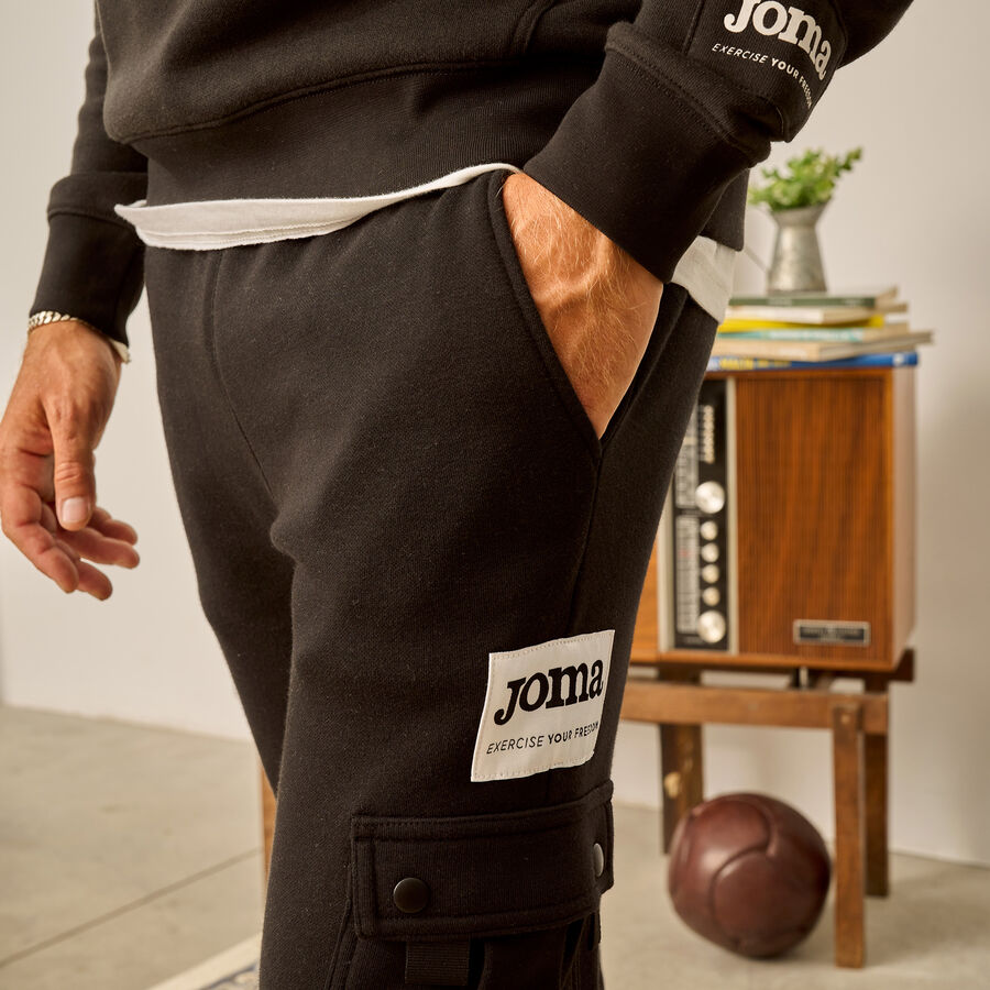 Pantaloni Joma URBAN STREET BLACK