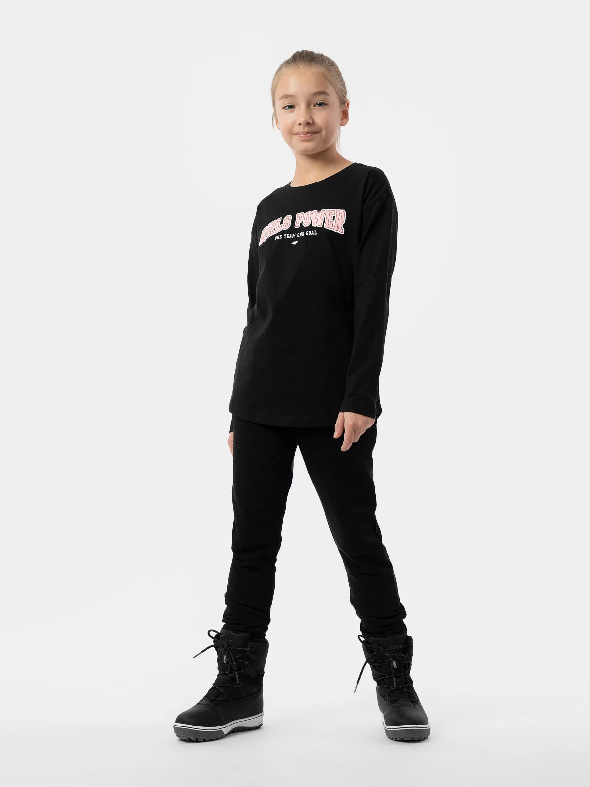 Pantaloni pentru fete 4F JSPDD002