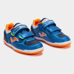 Ghete Fotbal Sală Copii Joma Top Flex JR 2504 – Bleu Indoor