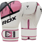 Mănuși Box Dame RDX F7 Ego – Fucsia, Maya Hide, 8 - 12oz - expert - sport.ro