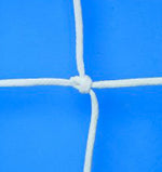 Plasa pentru porti de fotbal standard 7.5x2.5, ochi patrat, fir 4.5 mm, adancime sus/jos: 200x200 cm