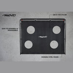 Poarta fotbal din otel  Avento Target 300x200x91.5cm