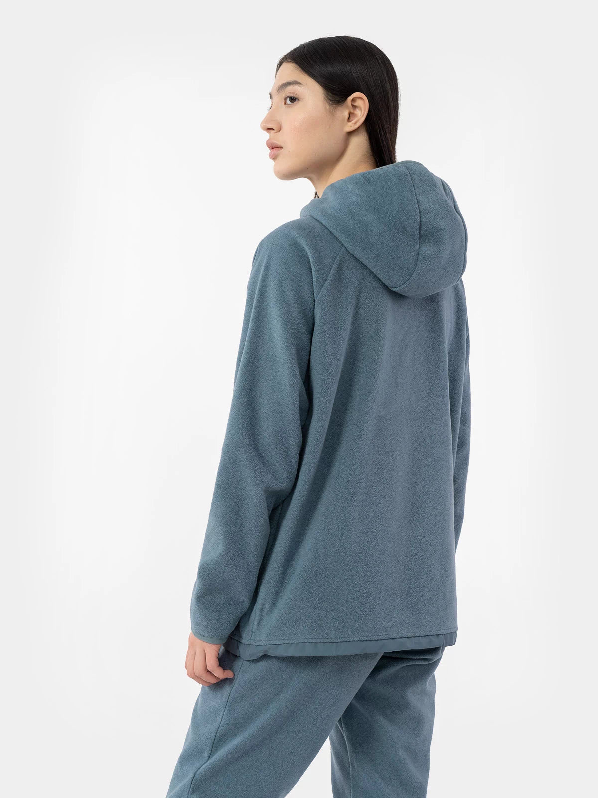Polar cu Glugă Femei 4F PLD010 - Microfleece Cald