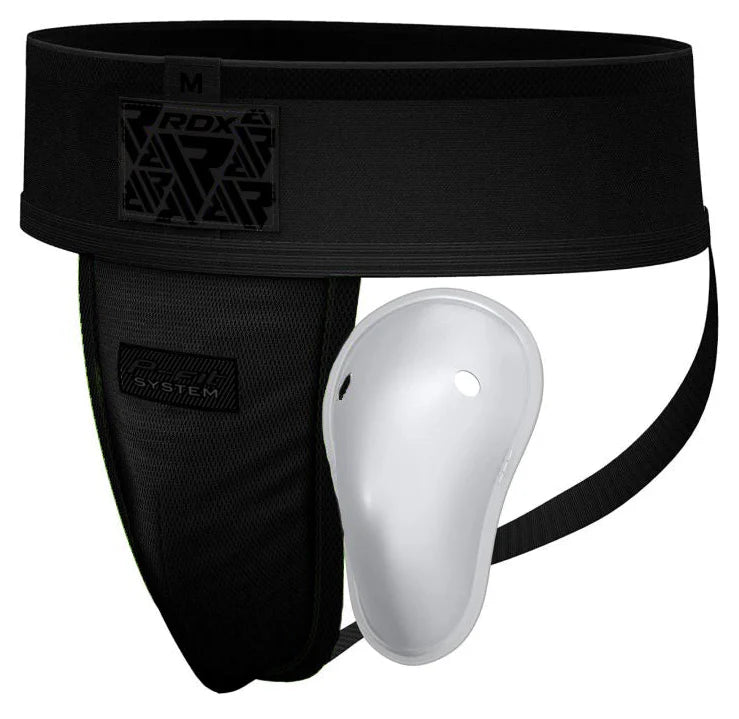 Protectie inghinala RDX H1 cu cupa cu gel neagra